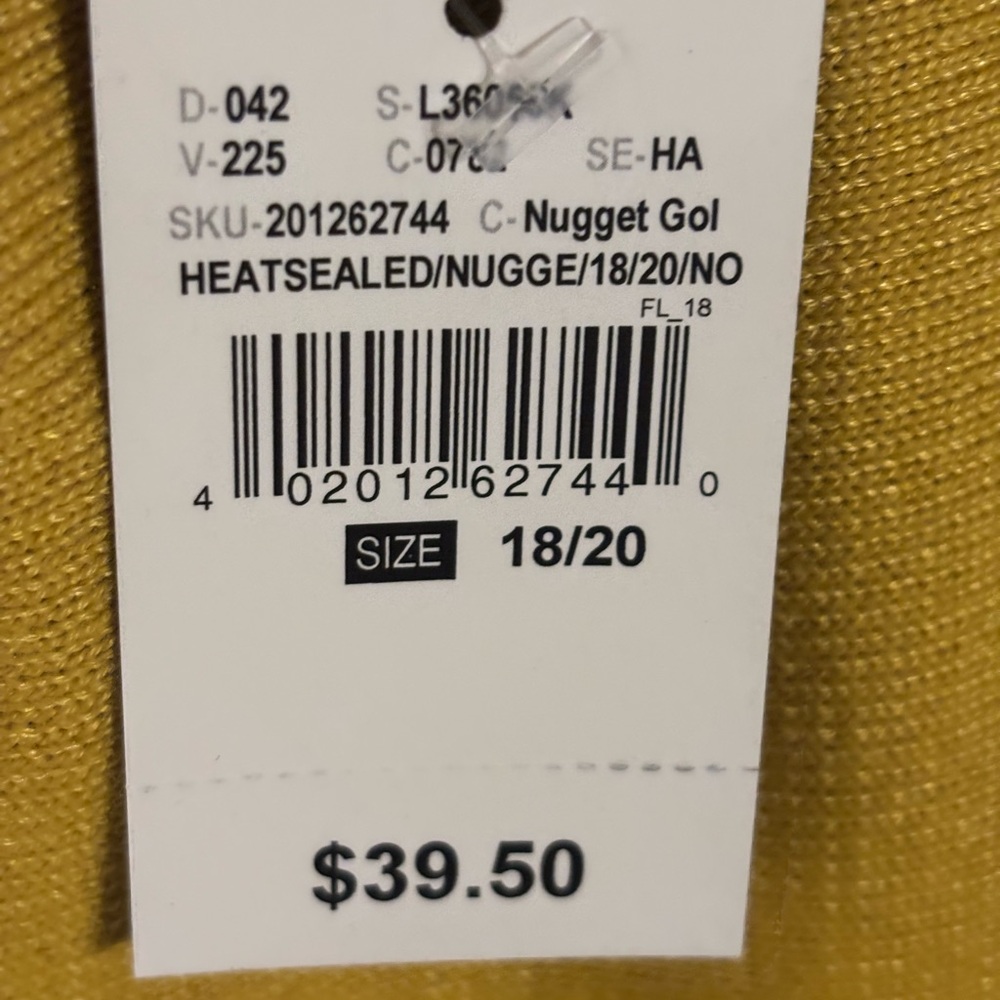 Ashley Stewart Gold Sweater